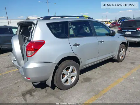 2008 Toyota Rav4 Base V6 VIN JTMZK33V686012270 фото 5