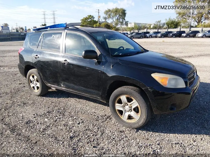 2008 Toyota Rav4 VIN JTMZD33V786056630 фото 1