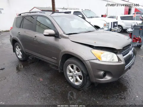 2009 Toyota Rav4 Limited VIN JTMBF31V495001686 фото 2
