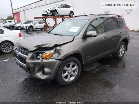 2009 Toyota Rav4 Limited VIN JTMBF31V495001686 фото 3