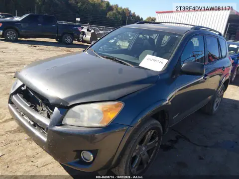 2010 Toyota Rav4 Sport VIN 2T3RF4DV1AW081171 фото 3