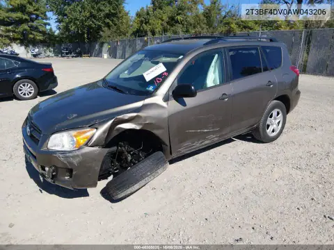 2010 Toyota Rav4 VIN 2T3BF4DV0AW043206 фото 3