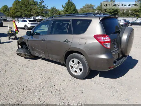 2010 Toyota Rav4 VIN 2T3BF4DV0AW043206 фото 4