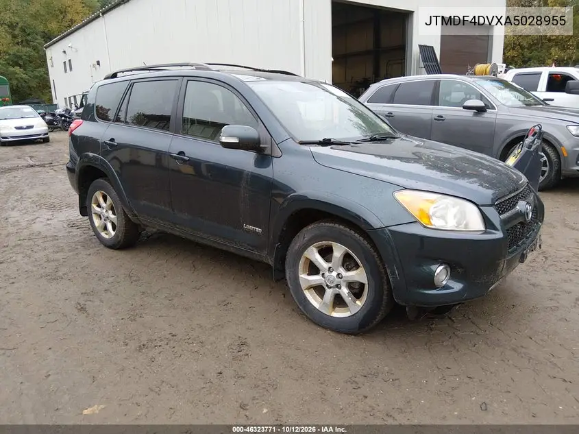 2010 Toyota Rav4 Limited VIN JTMDF4DVXA5028955 фото 1
