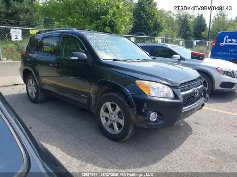 2011 Toyota Rav4 Limited VIN 2T3DK4DV8BW048143 фото 2