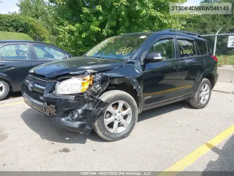 2011 Toyota Rav4 Limited VIN 2T3DK4DV8BW048143 фото 3