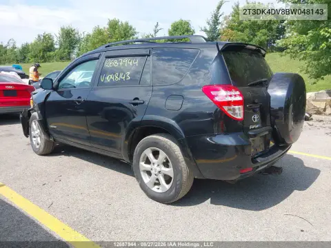 2011 Toyota Rav4 Limited VIN 2T3DK4DV8BW048143 фото 4