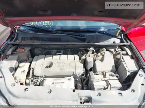2T3BF4DV9BW112010 — 2011 Toyota RAV4, Передняя часть, фото до ремонта