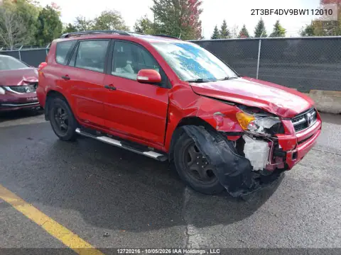 2T3BF4DV9BW112010 — 2011 Toyota RAV4, Передняя часть, фото до ремонта