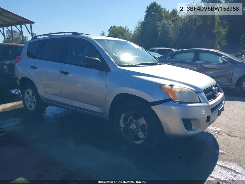 2011 Toyota Rav4 VIN 2T3BF4DV6BW158958 фото 2