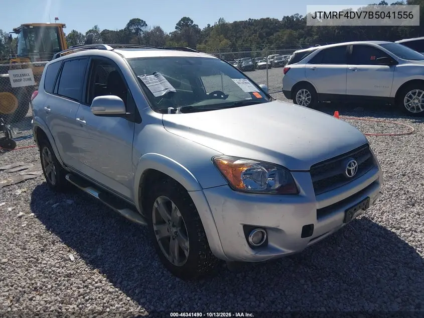 JTMRF4DV7B5041556 — 2011 Toyota RAV4, фото 2 с аукциона IAAI, Передний левый