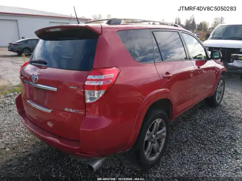 JTMRF4DV8C5050283 — 2012 Toyota RAV4, фото 4 с аукциона IAAI, Передняя часть