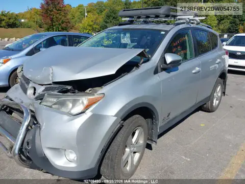 2013 Toyota Rav4 Xle VIN 2T3RFREV2DW054755 фото 2