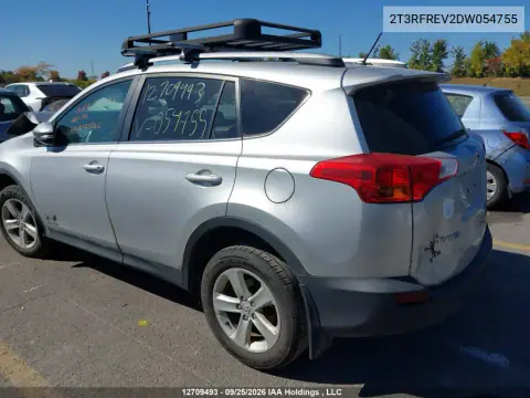 2013 Toyota Rav4 Xle VIN 2T3RFREV2DW054755 фото 3