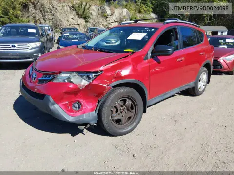2013 Toyota Rav4 Le VIN JTMBFREV9DD024098 фото 3