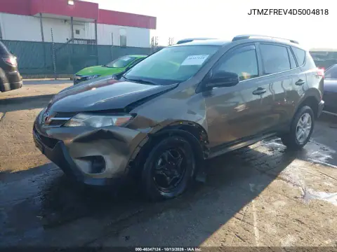 2013 Toyota Rav4 Le VIN JTMZFREV4D5004818 фото 3