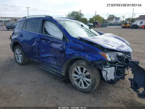 2T3DFREV8EW185104 — 2014 Toyota RAV4, Повреждения со всех сторон, фото до ремонта
