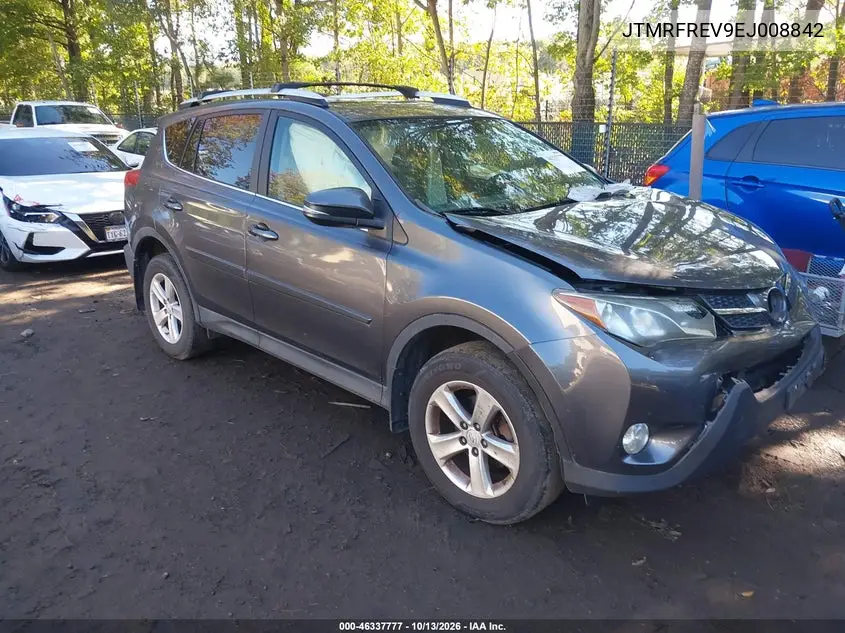 JTMRFREV9EJ008842 — 2014 Toyota RAV4, фото 2 с аукциона IAAI, Передняя часть