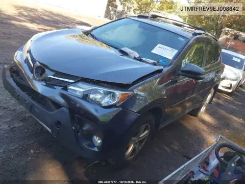 JTMRFREV9EJ008842 — 2014 Toyota RAV4, фото 3 с аукциона IAAI, Передняя часть