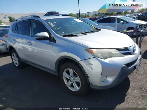 JTMRFREVXED048488 — 2014 Toyota RAV4, Сзади, фото до ремонта