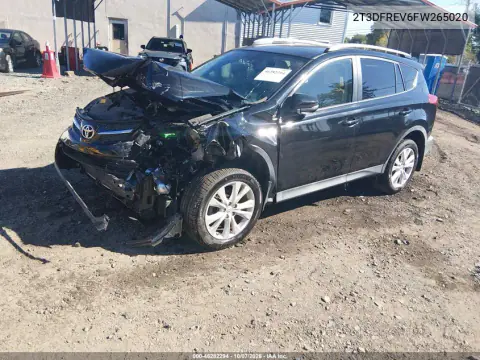 2T3DFREV6FW265020 — 2015 Toyota RAV4, Передний левый, фото до ремонта