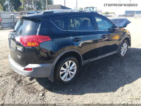 2015 Toyota Rav4 Limited VIN 2T3DFREV6FW265020 фото 4