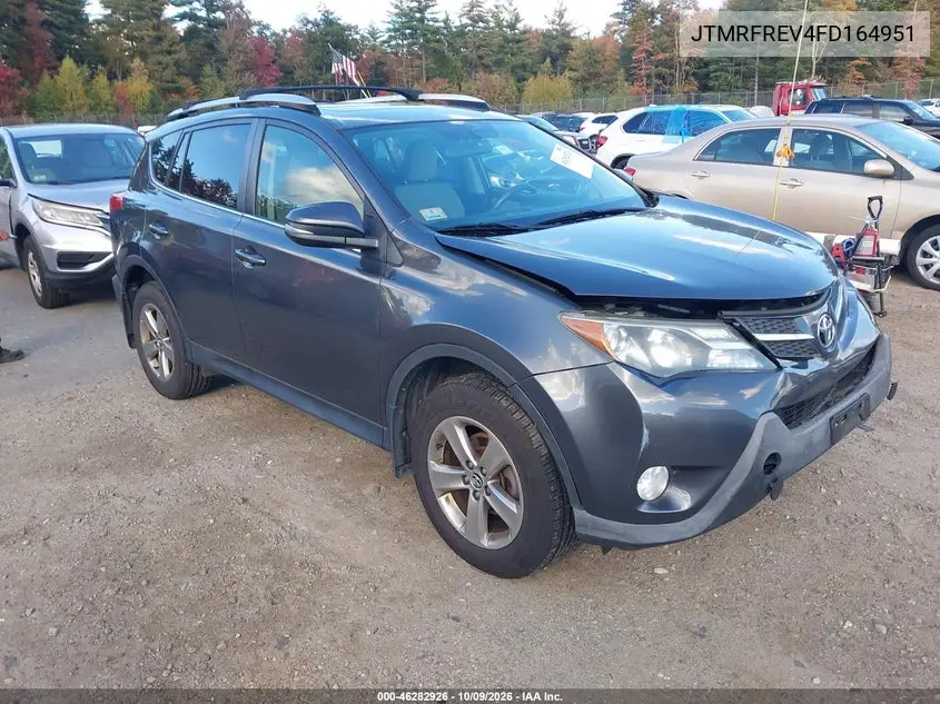 2015 Toyota Rav4 Xle VIN JTMRFREV4FD164951 фото 2
