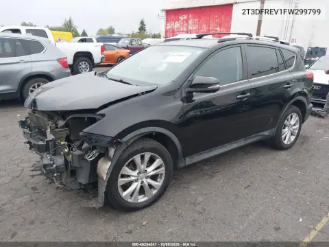 2015 Toyota Rav4 Limited VIN 2T3DFREV1FW299799 фото 3