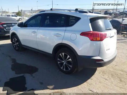2015 Toyota Rav4 Limited VIN 2T3DFREV0FW364691 фото 4