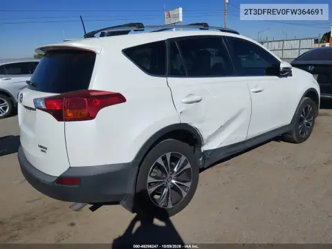 2015 Toyota Rav4 Limited VIN 2T3DFREV0FW364691 фото 5