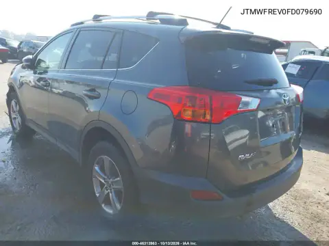 JTMWFREV0FD079690 — 2015 Toyota RAV4, фото 4 с аукциона IAAI, Левый бок
