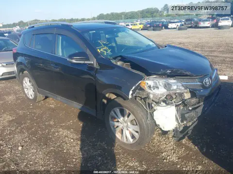 2T3DFREV9FW398757 — 2015 Toyota RAV4, Естественный износ, фото до ремонта