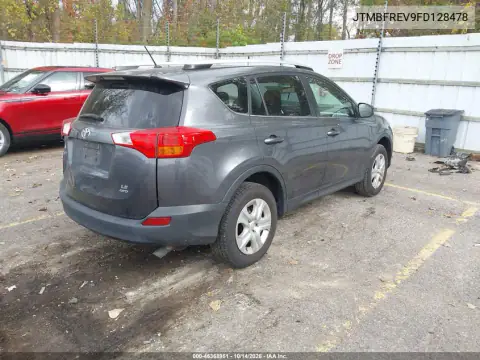 JTMBFREV9FD128478 — 2015 Toyota RAV4, фото 5 с аукциона IAAI, Задняя часть слева