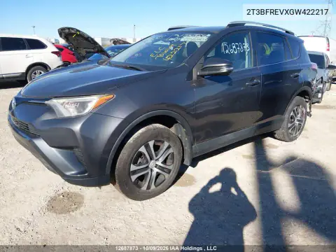 2016 Toyota Rav4 Le VIN 2T3BFREVXGW422217 фото 2