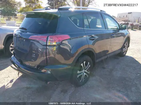 2016 Toyota Rav4 Le VIN 2T3BFREVXGW422217 фото 4