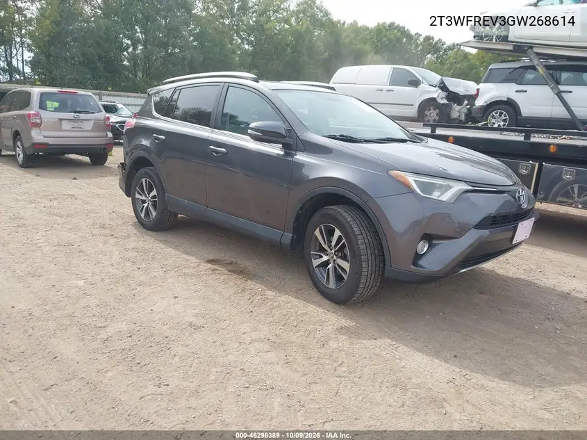 2016 Toyota Rav4 Xle VIN 2T3WFREV3GW268614 фото 2