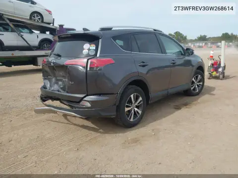 2016 Toyota Rav4 Xle VIN 2T3WFREV3GW268614 фото 5