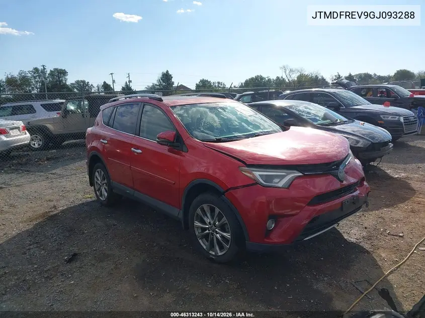 JTMDFREV9GJ093288 — 2016 Toyota RAV4, фото 2 с аукциона IAAI, Передняя часть