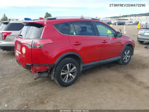 2016 Toyota Rav4 Xle VIN 2T3RFREV2GW473290 фото 5