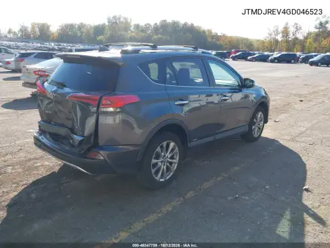 2016 Toyota Rav4 Hybrid Limited VIN JTMDJREV4GD046523 фото 5