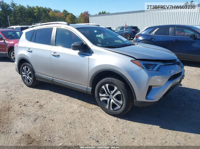 2017 Toyota Rav4 Le VIN 2T3BFREV7HW603230 фото 2