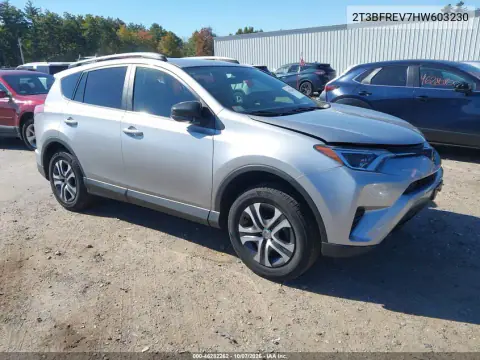 2017 Toyota Rav4 Le VIN 2T3BFREV7HW603230 фото 2