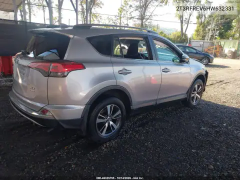 2T3RFREV6HW632331 — 2017 Toyota RAV4, фото 3 с аукциона IAAI, Передняя часть