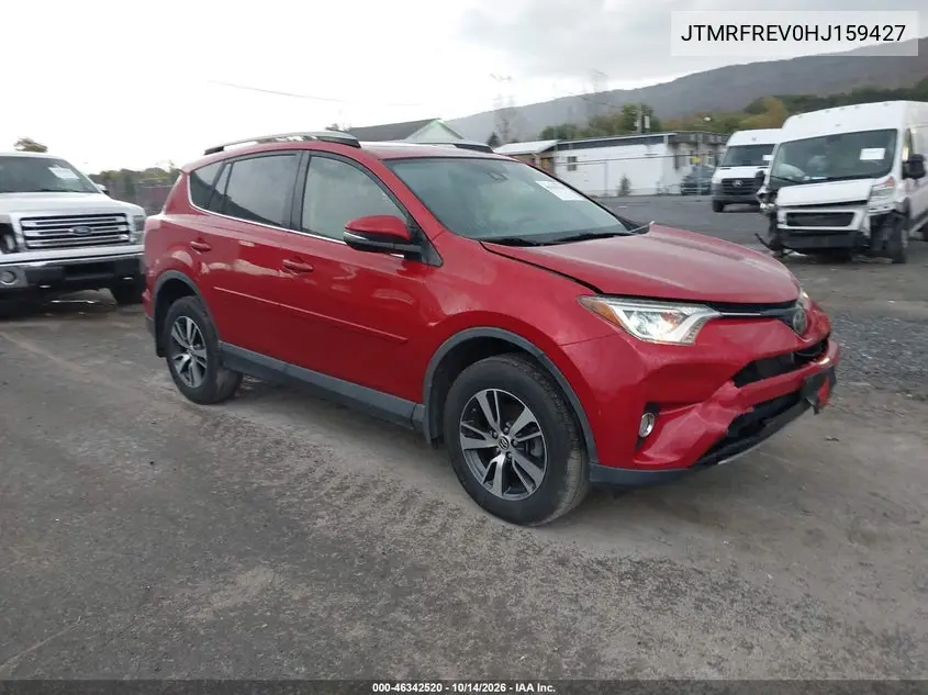 JTMRFREV0HJ159427 — 2017 Toyota RAV4, фото 2 с аукциона IAAI, Задняя часть