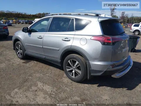 2017 Toyota Rav4 Xle VIN 2T3RFREV1HW550667 фото 4