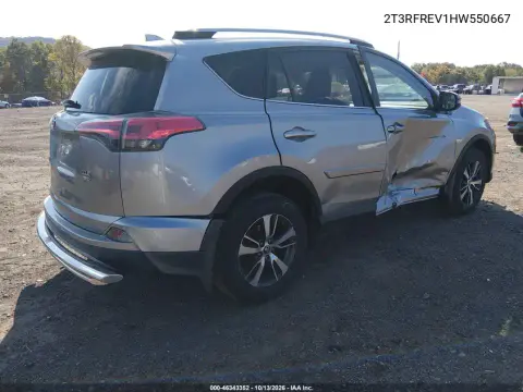 2017 Toyota Rav4 Xle VIN 2T3RFREV1HW550667 фото 5