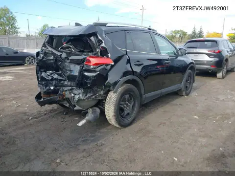 2018 Toyota Rav4 Le VIN 2T3ZFREVXJW492001 фото 4