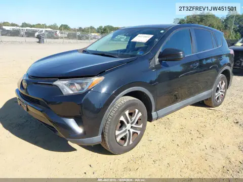 2018 Toyota Rav4 Le VIN 2T3ZFREV1JW451501 фото 3