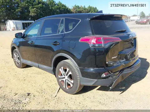 2018 Toyota Rav4 Le VIN 2T3ZFREV1JW451501 фото 4