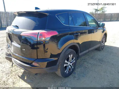 2018 Toyota Rav4 Le VIN 2T3ZFREV1JW451501 фото 5